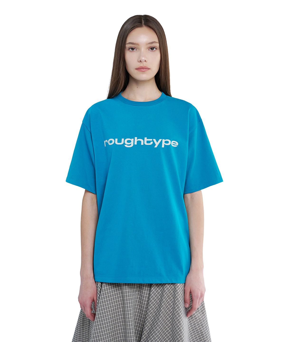 로타입(ROUGHTYPE) rotype Signature Oversize Short Sleeve - Blue green