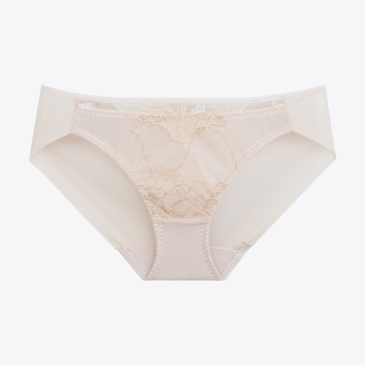 섹시쿠키(SEXY COOKIE) 골드레이스 믹스 베이지 헴팬티_베이지