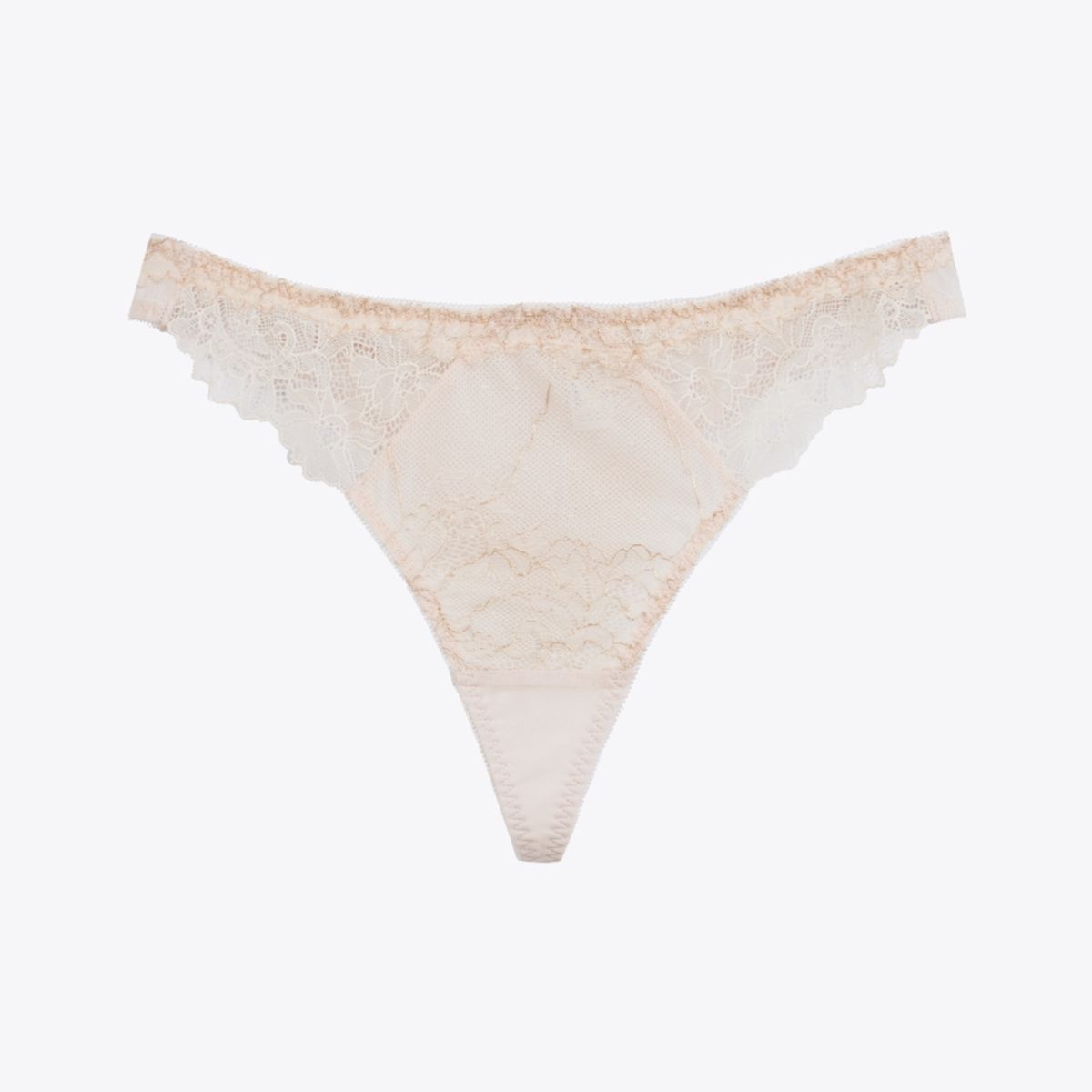 섹시쿠키(SEXY COOKIE) 골드레이스 치키 팬티_베이지