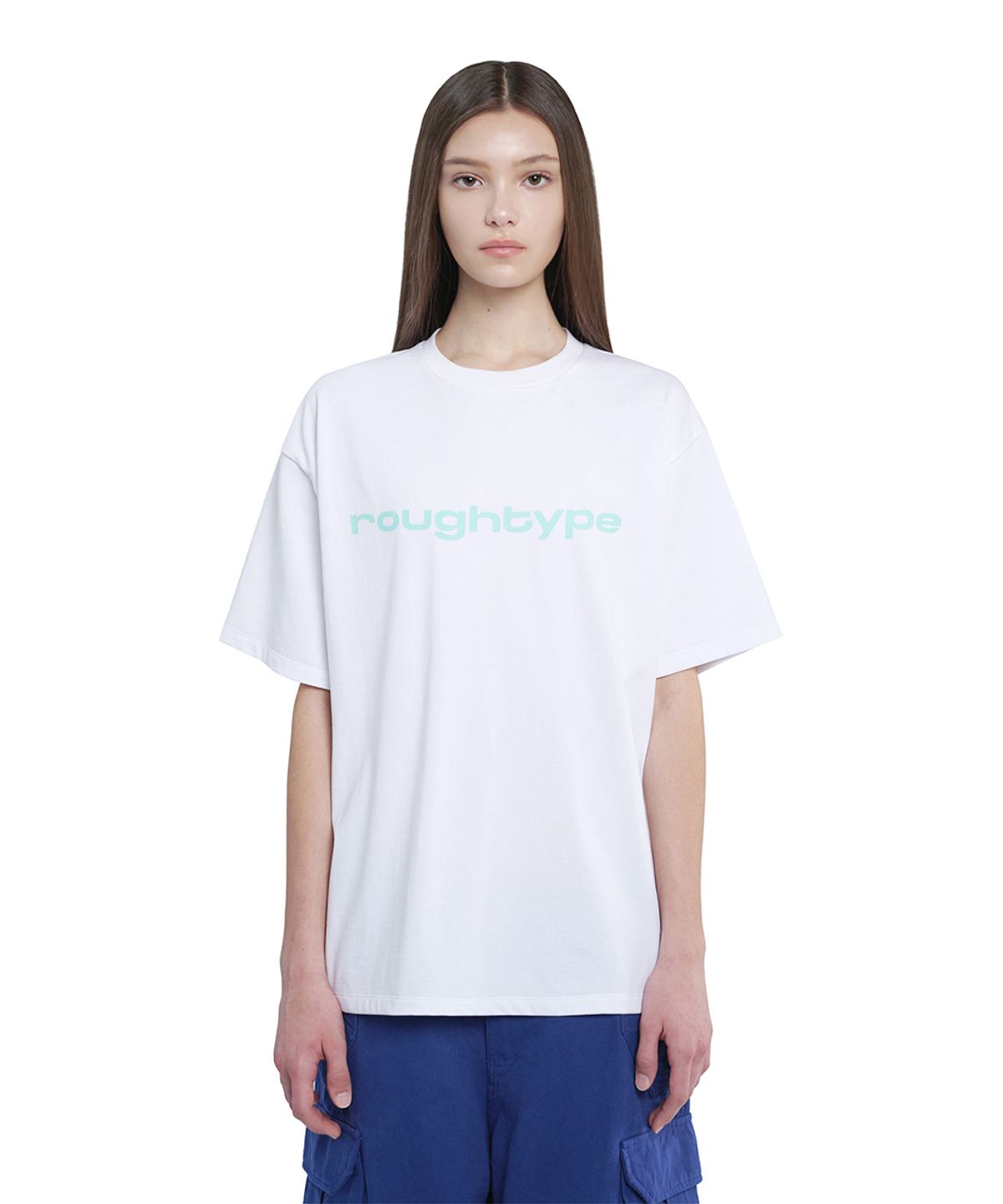 로타입(ROUGHTYPE) rotype Signature Oversize Short Sleeve - White