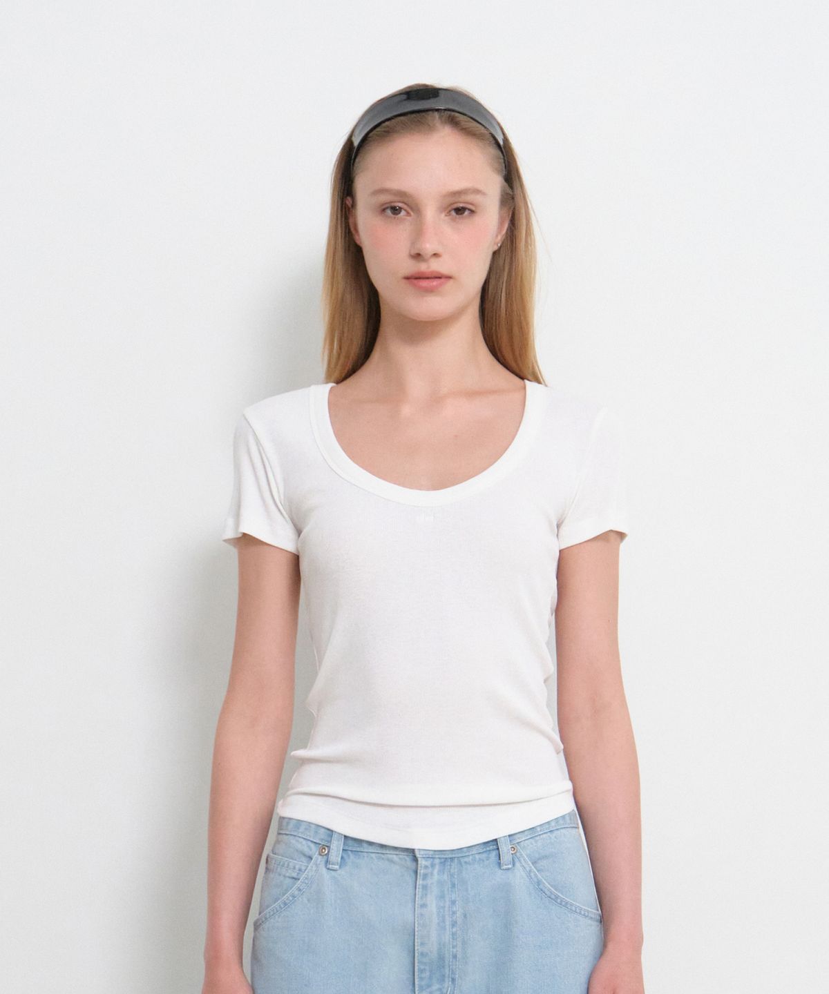그로브(GROVE) RUDO U-NECK T-SHIRT (5COLOR)