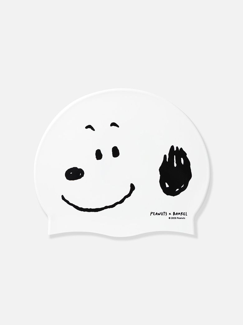 PNTS 스누피 실리콘 스윔 캡 화이트 (B6SUASC077WHT)