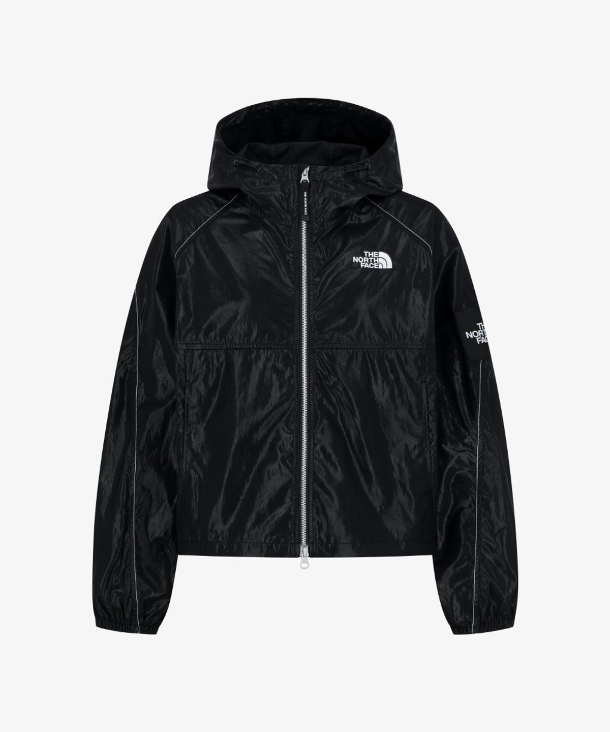 노스페이스(THE NORTH FACE) NJ3BS91J 화이트라벨 여성 노벨티 올레마 후디 BLACK