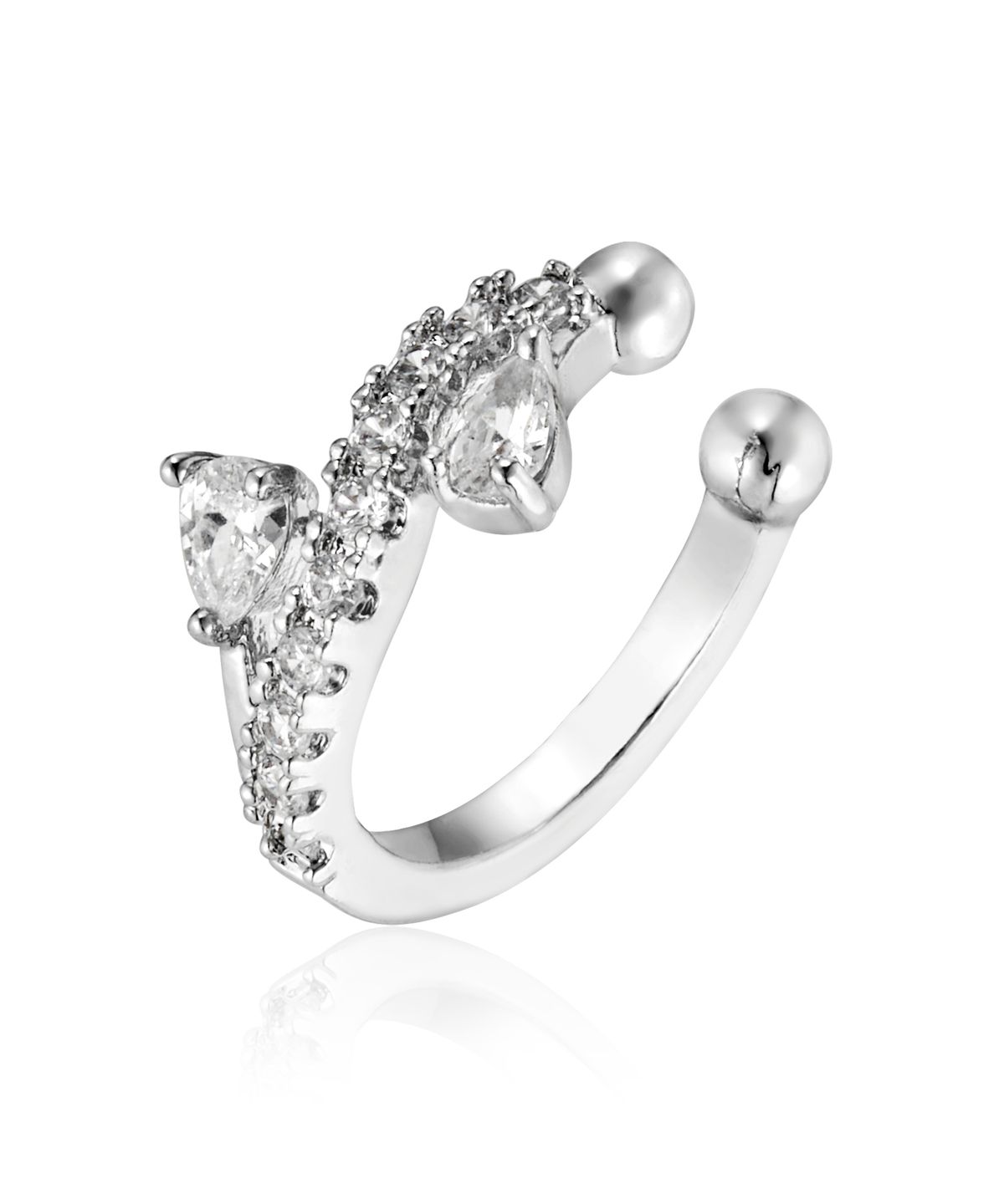엘르주얼리(ELLEJEWELRY) 트윈 페어 이어커프 ELBREC008