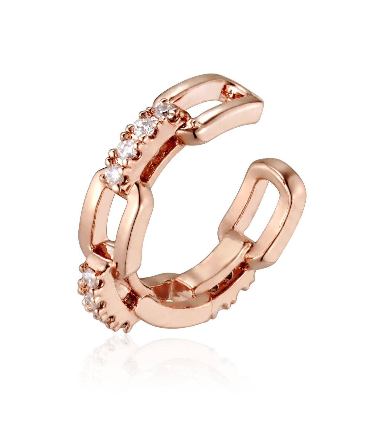 엘르주얼리(ELLEJEWELRY) 링크 체인 이어커프 ELBREC006