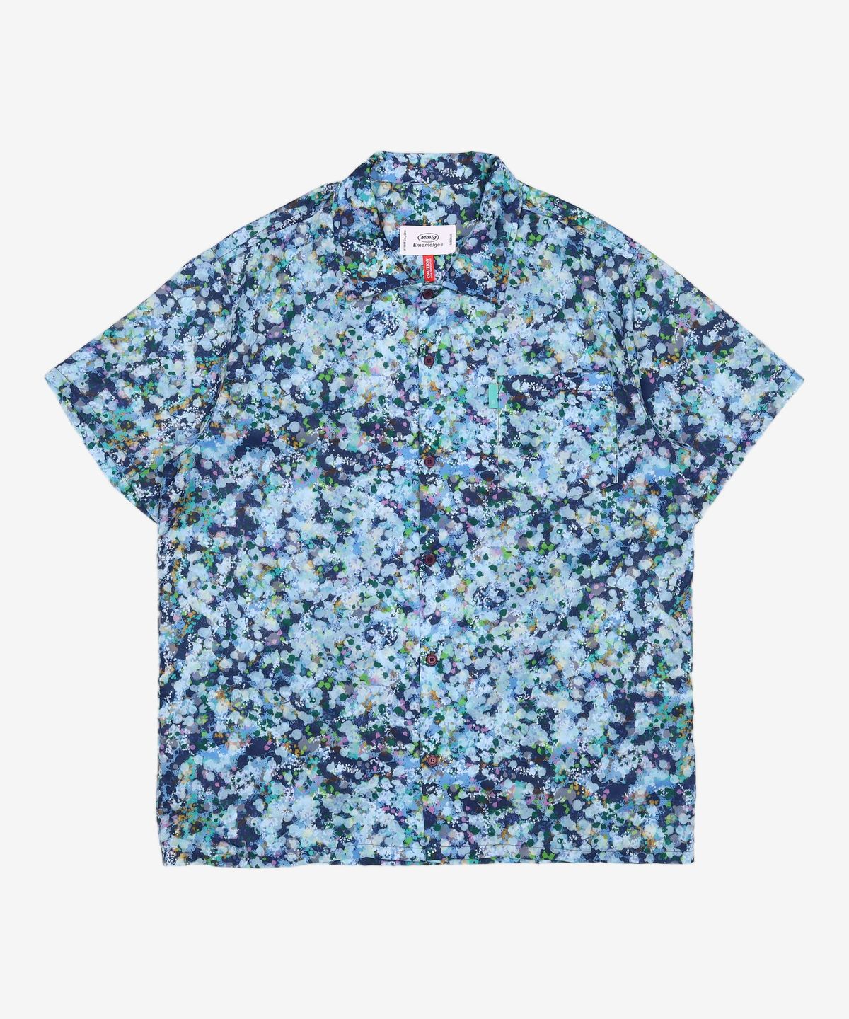 엠엠엘지(MMLG) [Mmlg] WATERDROP SHIRT (BLUE) M