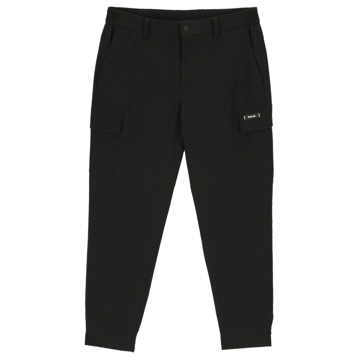 볼빅 골프웨어(VOLVIK GOLFWEAR) 남성 골프 매직립 조거핏 팬츠 VMPTP451_BK