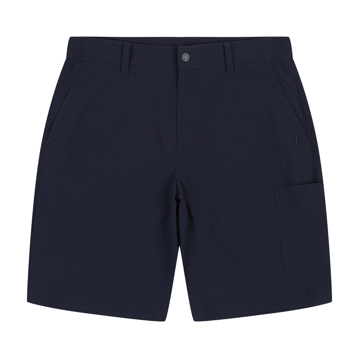 볼빅 골프웨어(VOLVIK GOLFWEAR) 남성 골프 셋업 써커 하프 팬츠 VMHPP451_NA