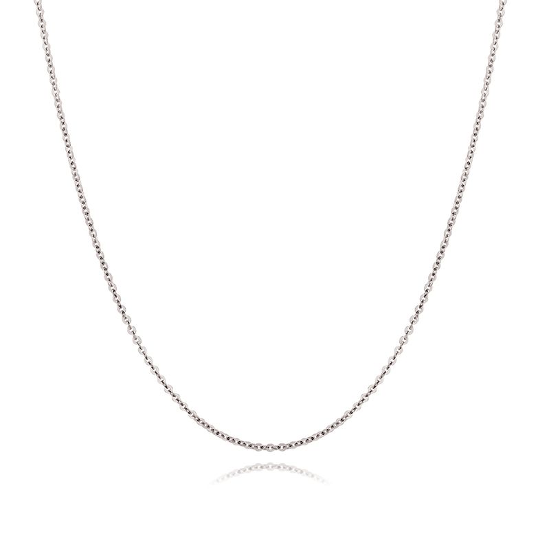 펠리마투(L) 체인 목걸이(WG)(45cm)_282300812