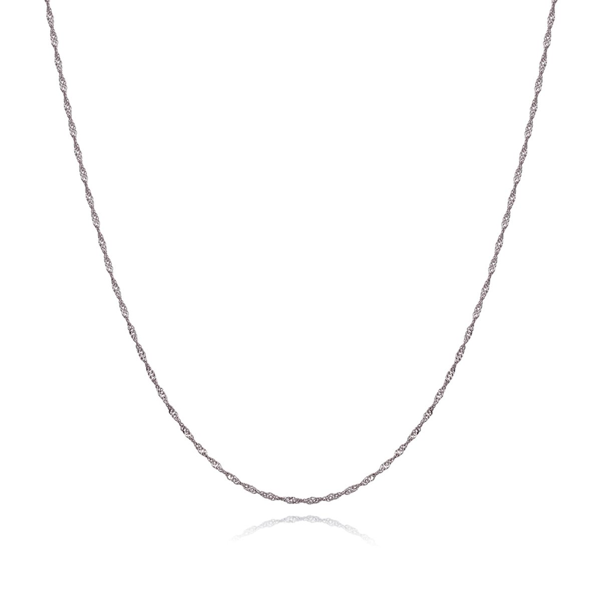 로제도르(ROSEEDOR) 펠트라(S) 체인 목걸이(WG)(42cm)_282301145