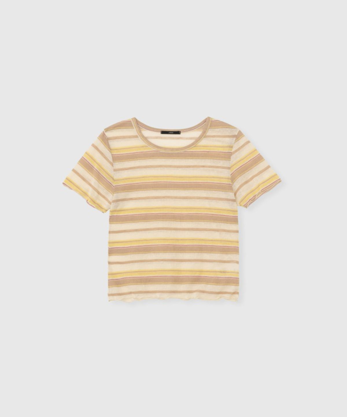 니히(NIEEH) Sandy air tee (Yellow)