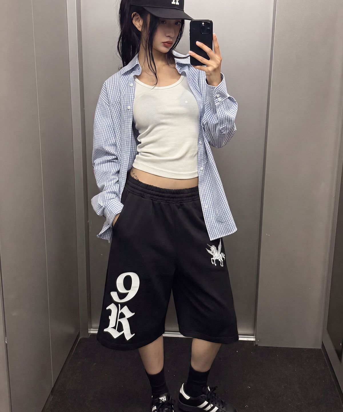 그레이버(GRAVER) [UNISEX]HORSE 9R 버뮤다팬츠_3color