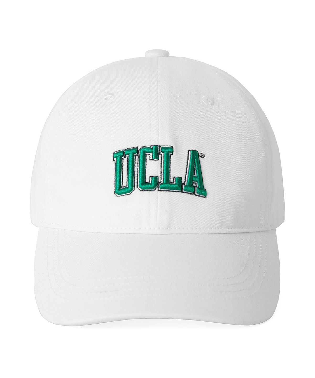 유씨엘에이(UCLA) 남녀공용 컬리지 ARCH 로고 볼캡[WHITE](UCRACA1)