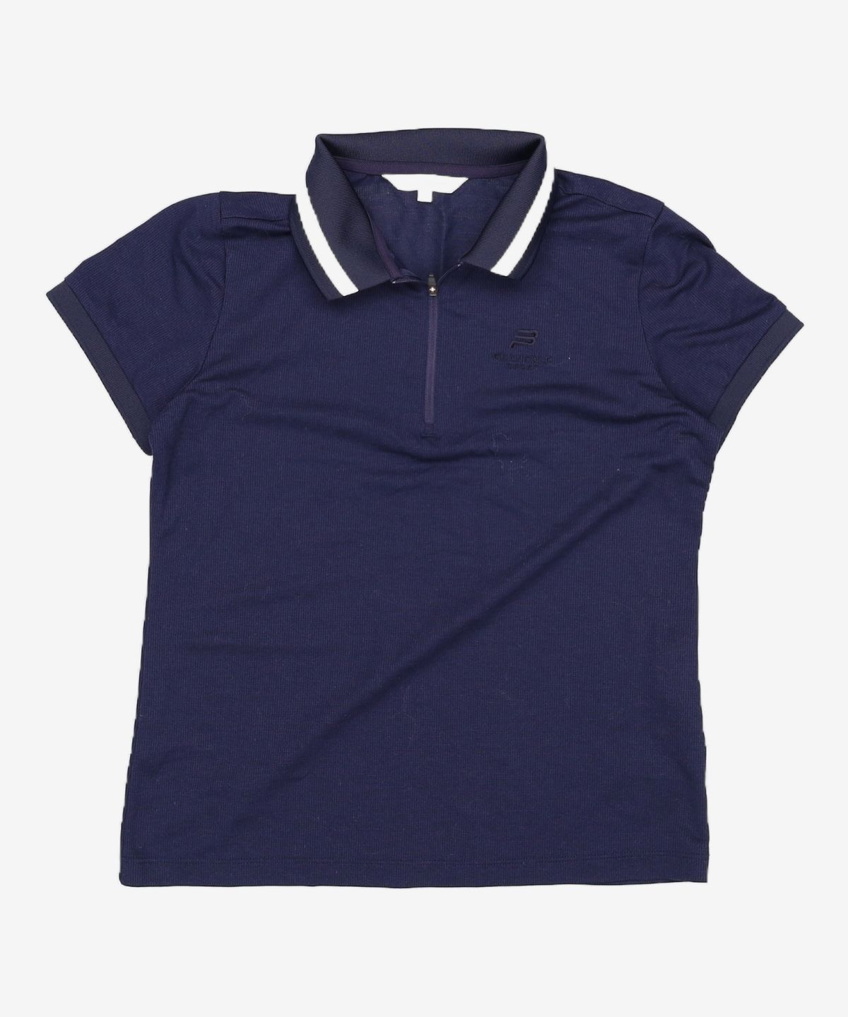 빈폴 스포츠(BEANPOLE SPORT) 네이비 여성 COOLHAN 한지 집업 피케 티셔츠 (BO9442C03R) 90