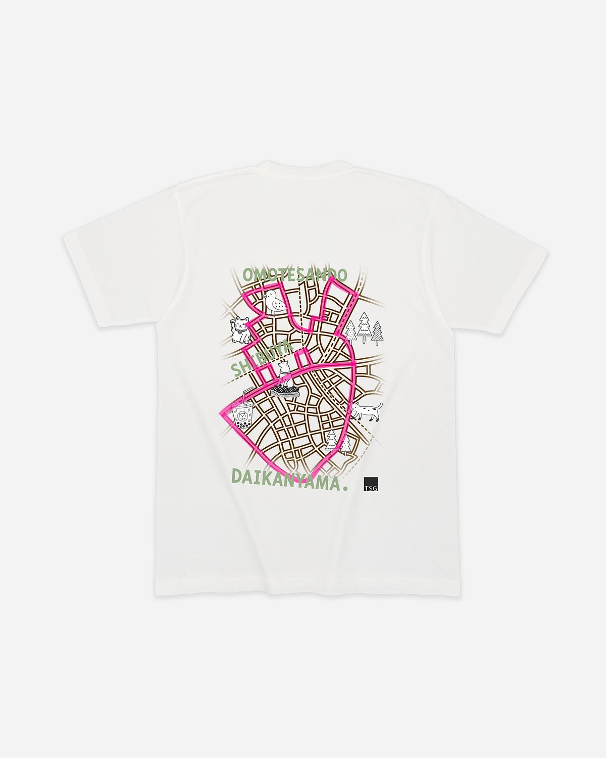 티셔츠 갤러리(TSHIRTS GALLERY) [17s FINE] RUNNING ROUTE - TOKYO