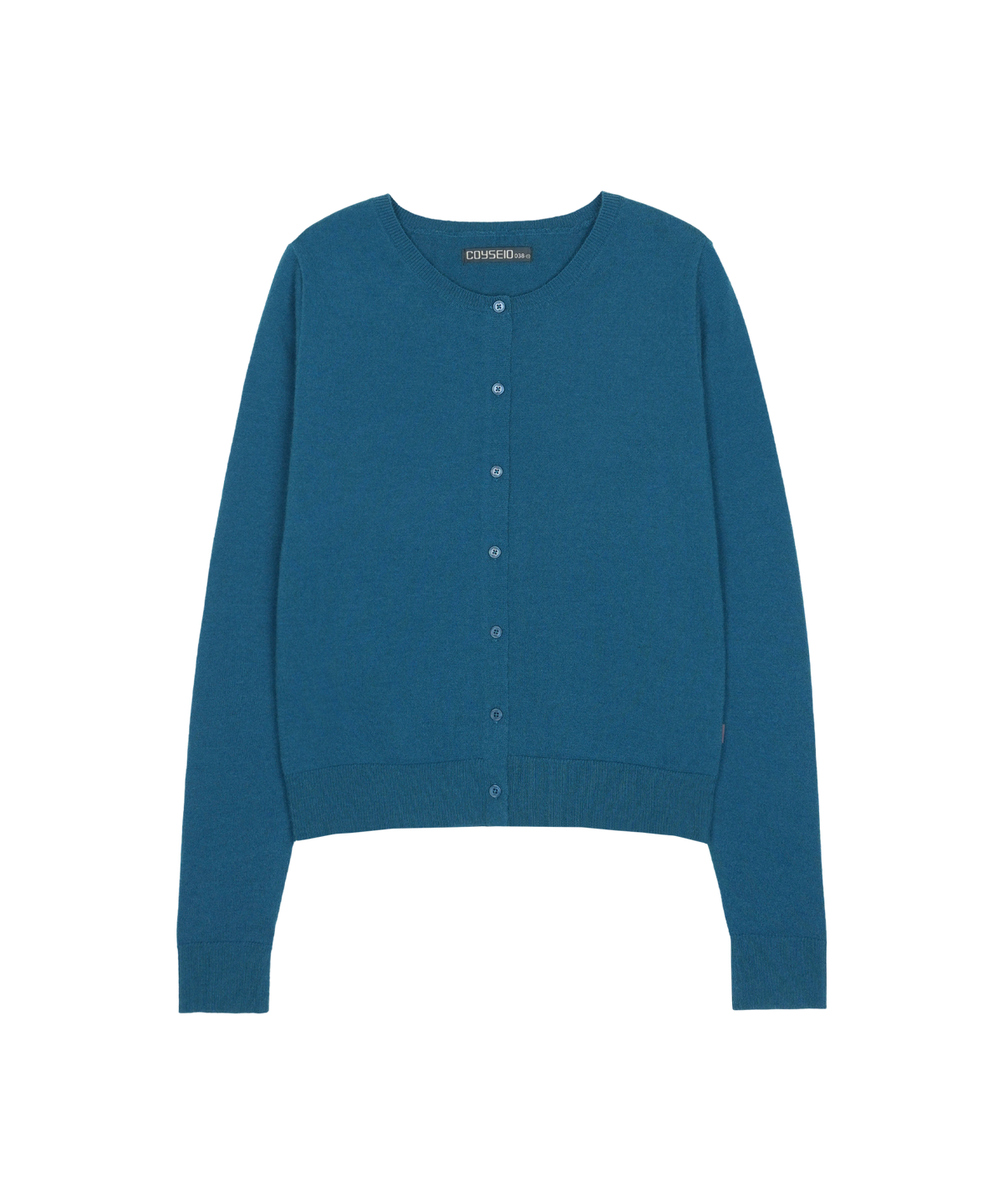 코이세이오 038(COYSEIO 038) 038 SOFT CARDIGAN TEAL