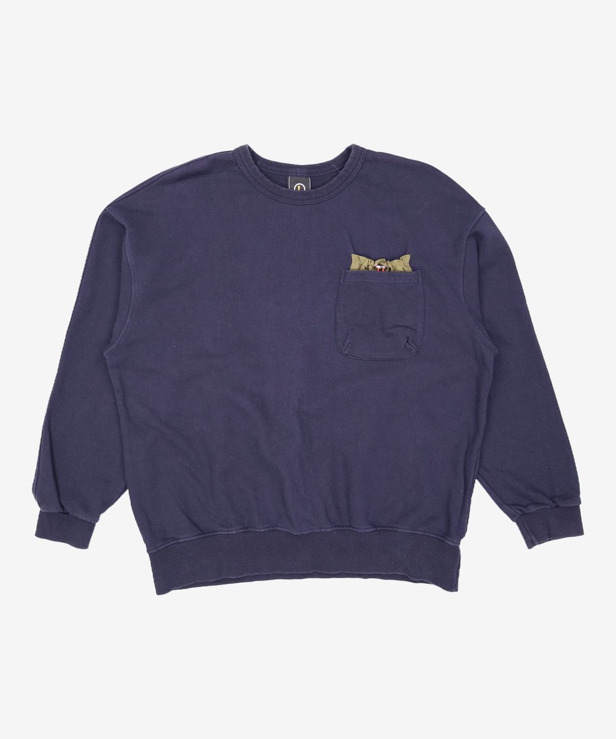 프리즘웍스(FRIZMWORKS) SEARCHER POCKET SWEATSHIRT _ NAVY L
