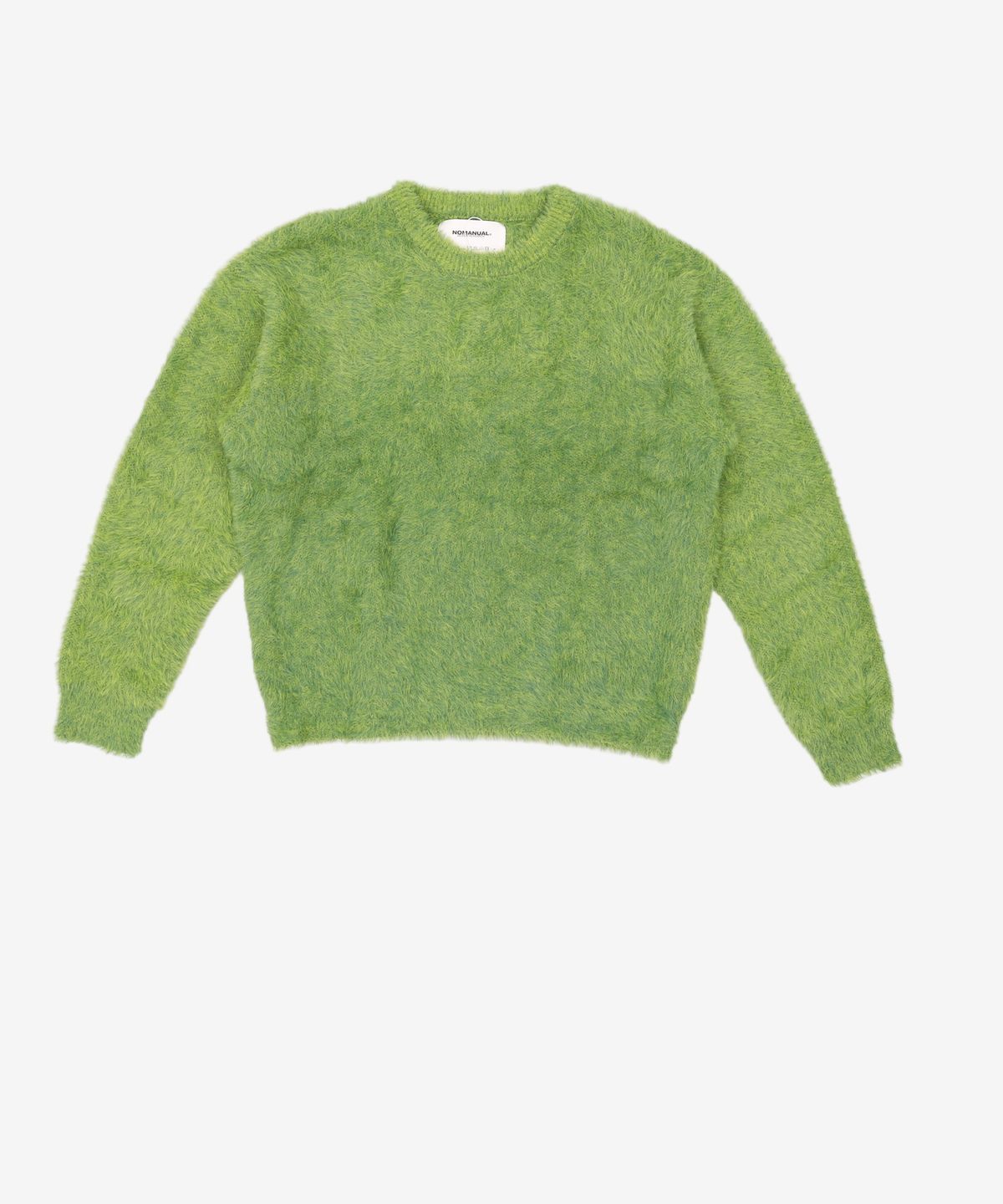 노매뉴얼(NOMANUAL) (시그니처종료)CROPPED HAIRY KNIT - 5 COLOR M
