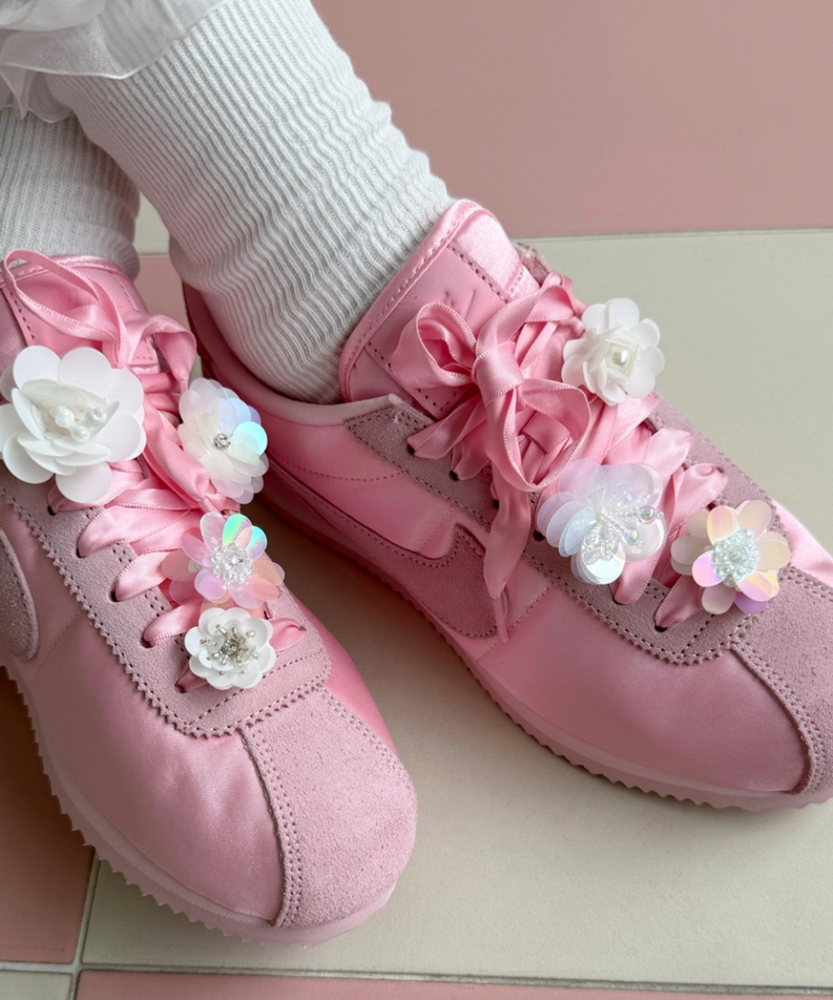 판타스틱 플래닛(FANTASTIC PLANET) [SET] aurora beads flower shoe charm 7piece 슈참, 지비츠, 옷핀