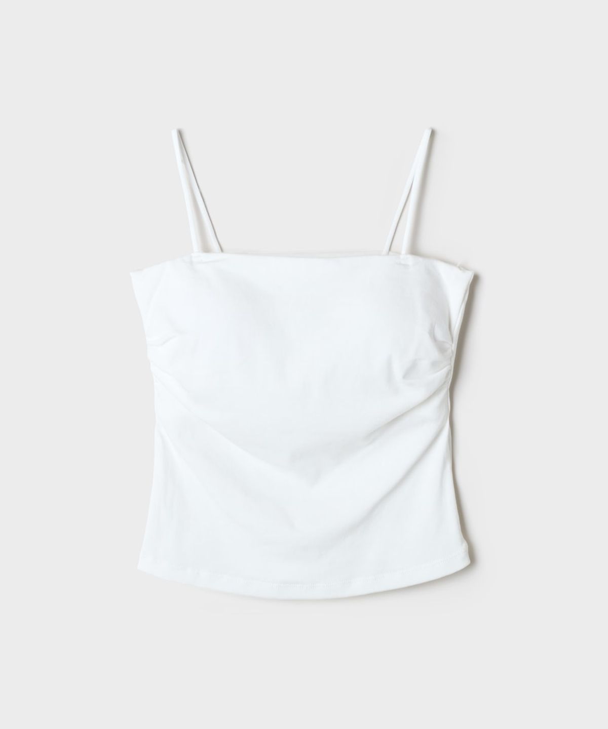 스파오(SPAO) [BRA-IN] 캡내장 크롭 옆셔링 나시_SPRNG37G20