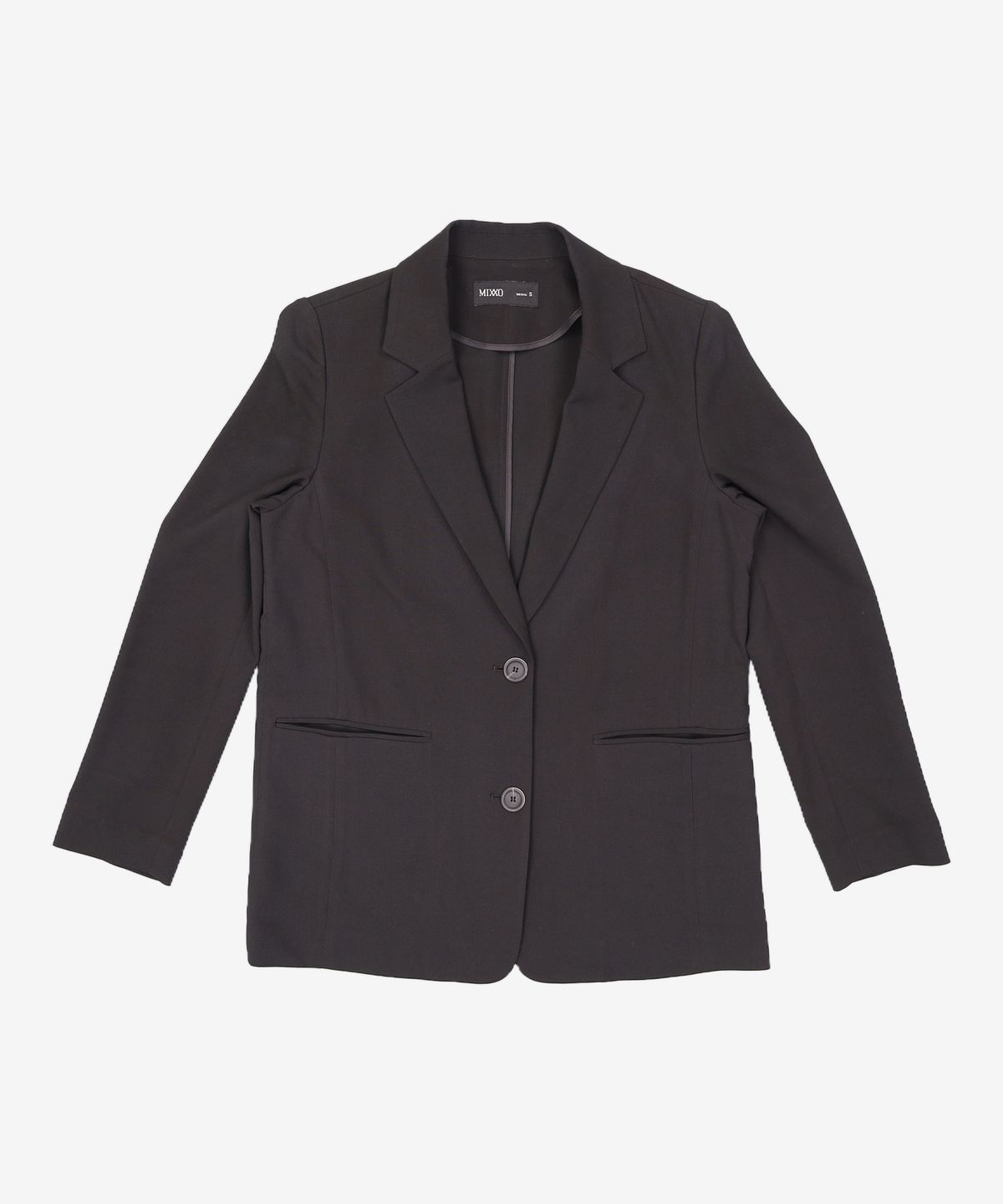 미쏘(MIXXO) 테일러드 싱글 버튼 자켓 MIWJKC51PB S