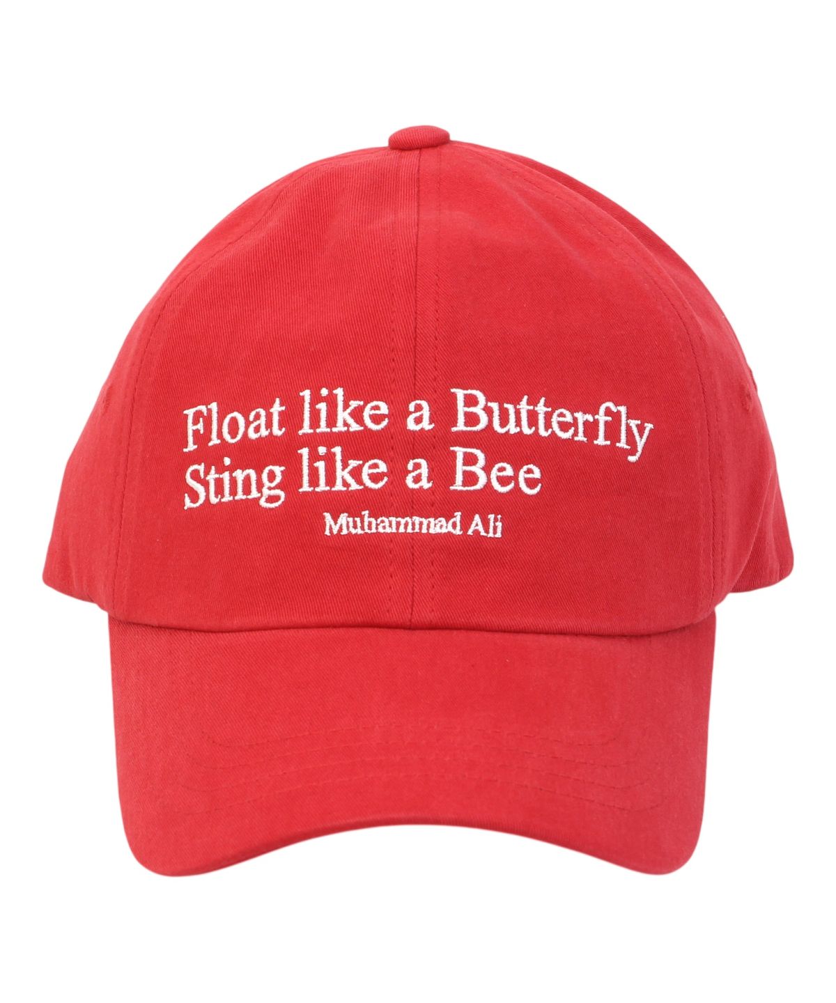 유니버셜 케미스트리(UNIVERSAL CHEMISTRY) Ali Lettering Red Ballcap 레터링볼캡