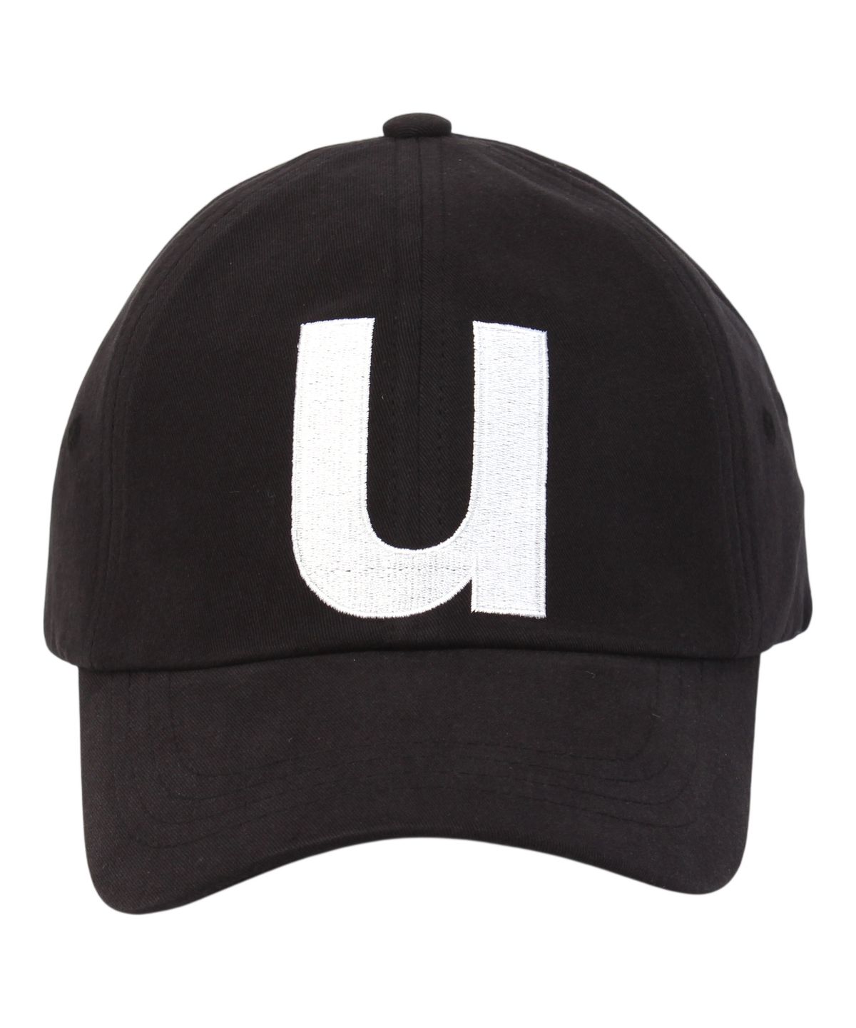 유니버셜 케미스트리(UNIVERSAL CHEMISTRY) Bold U Black Ballcap 워싱볼캡