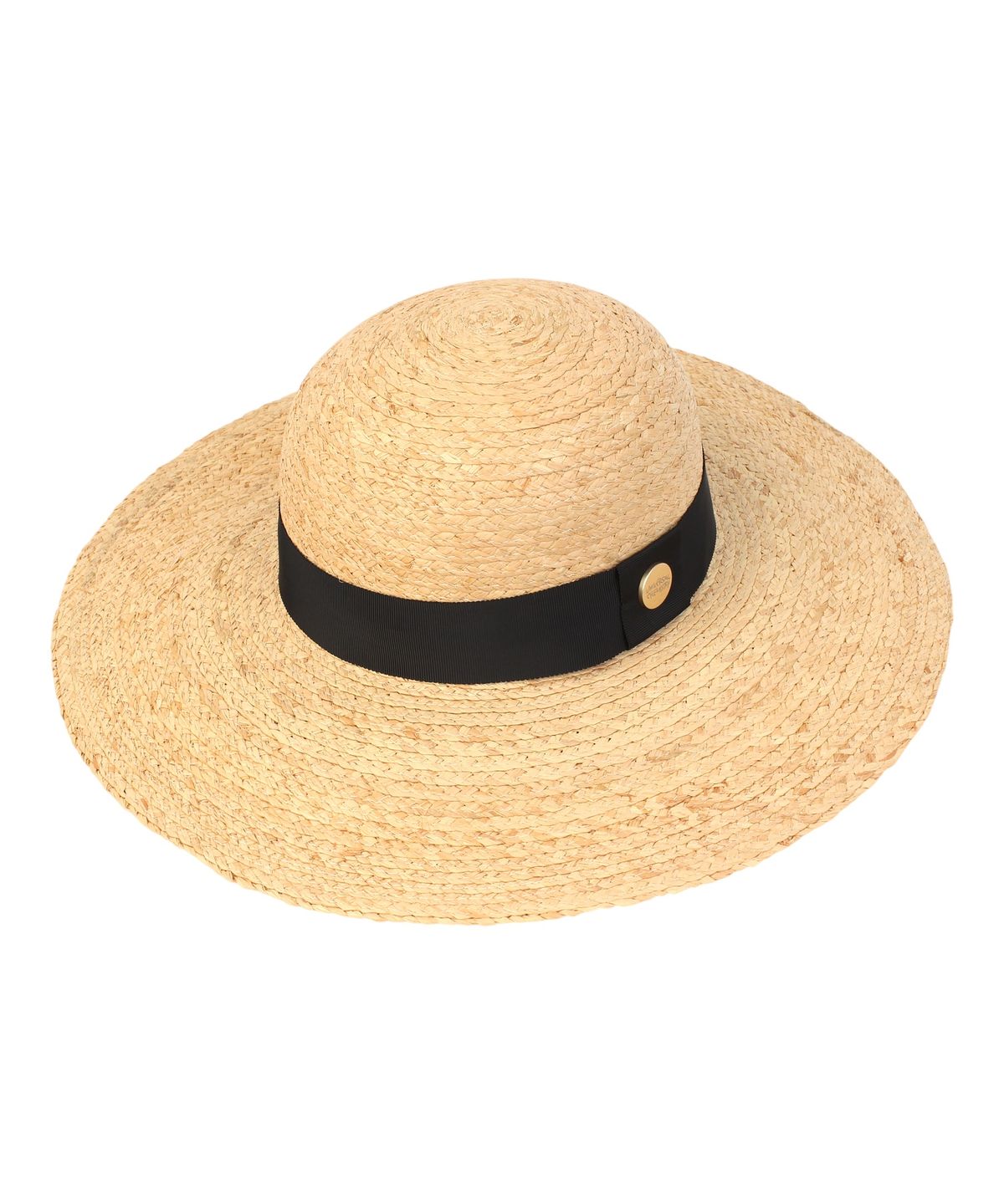 유니버셜 케미스트리(UNIVERSAL CHEMISTRY) Wire Round Raffia Hat 라피아햇