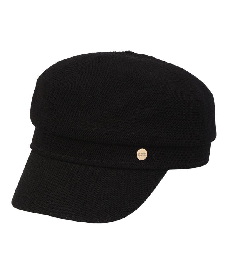 Paper Logo Black Marine Cap 마린캡