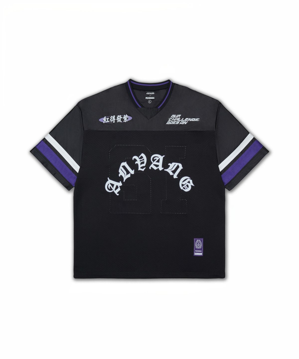 FC안양(FC ANYANG) [FC안양 X 무신사] 2026 풋볼 저지 블랙