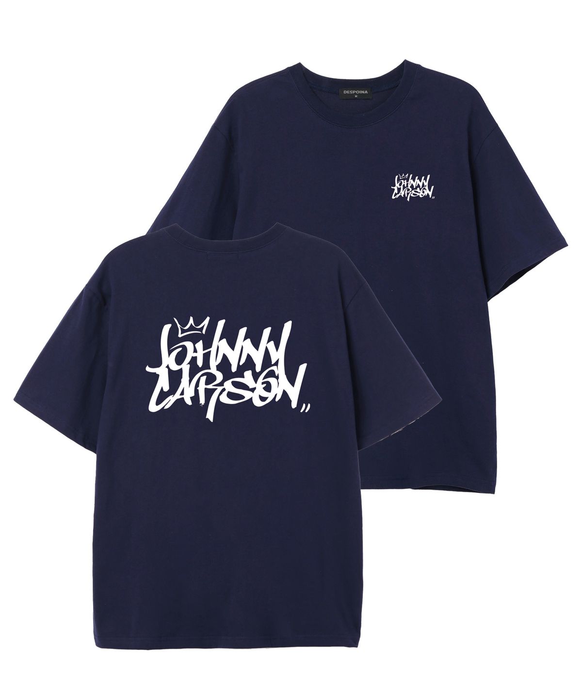 자니카슨(JOHNNY CARSON) Classic Graffiti Logo 반팔티셔츠 (JCSS102) 네이비
