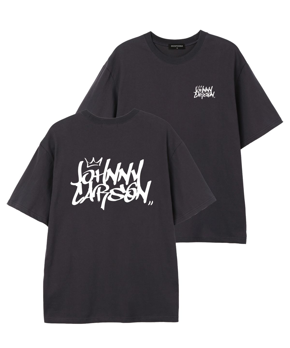 자니카슨(JOHNNY CARSON) Classic Graffiti Logo 반팔티셔츠 (JCSS102) 차콜