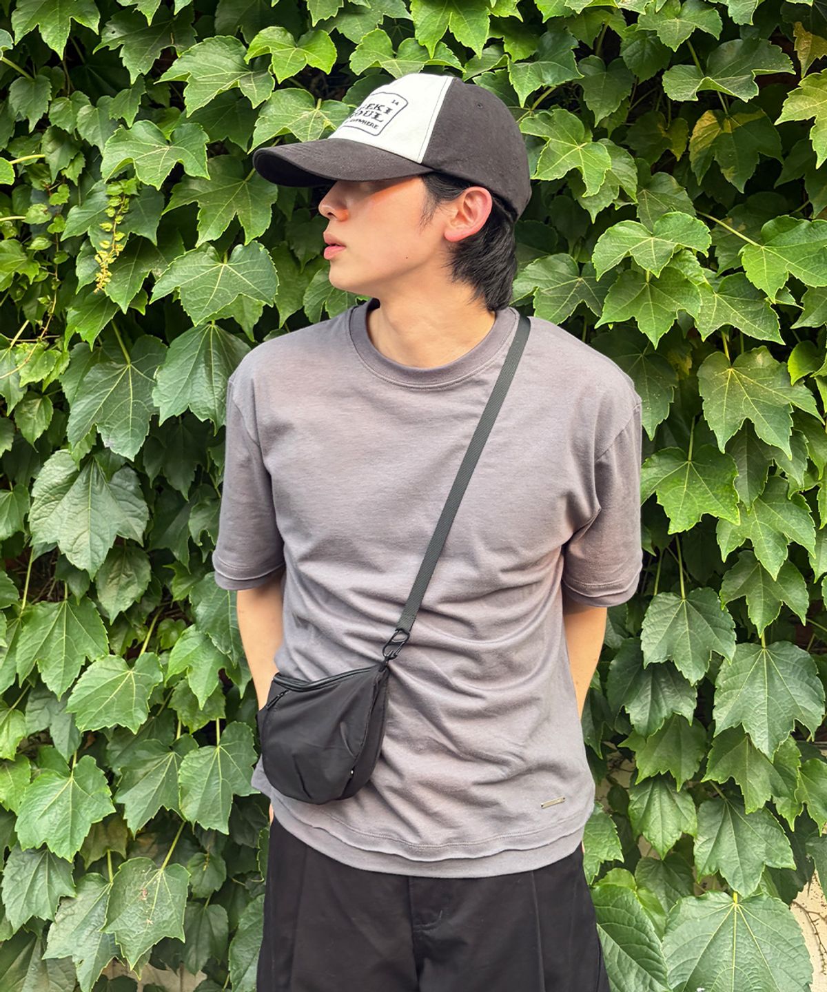 미세키서울 맨(MISEKISEOUL MEN) Darted short sleeve CHARCOAL