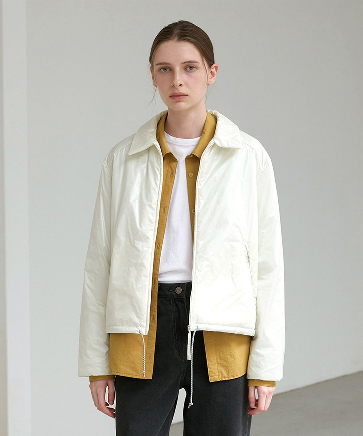 모노크롬(MONOCHROME) amorite jumper(ivory)