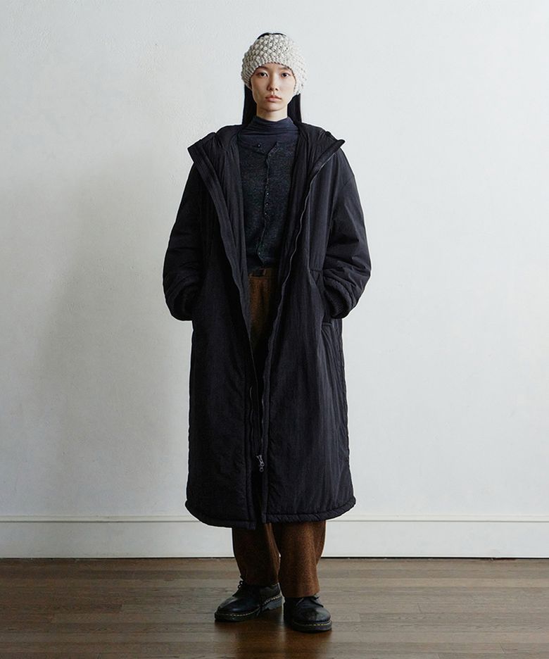 riv padded coat (black)