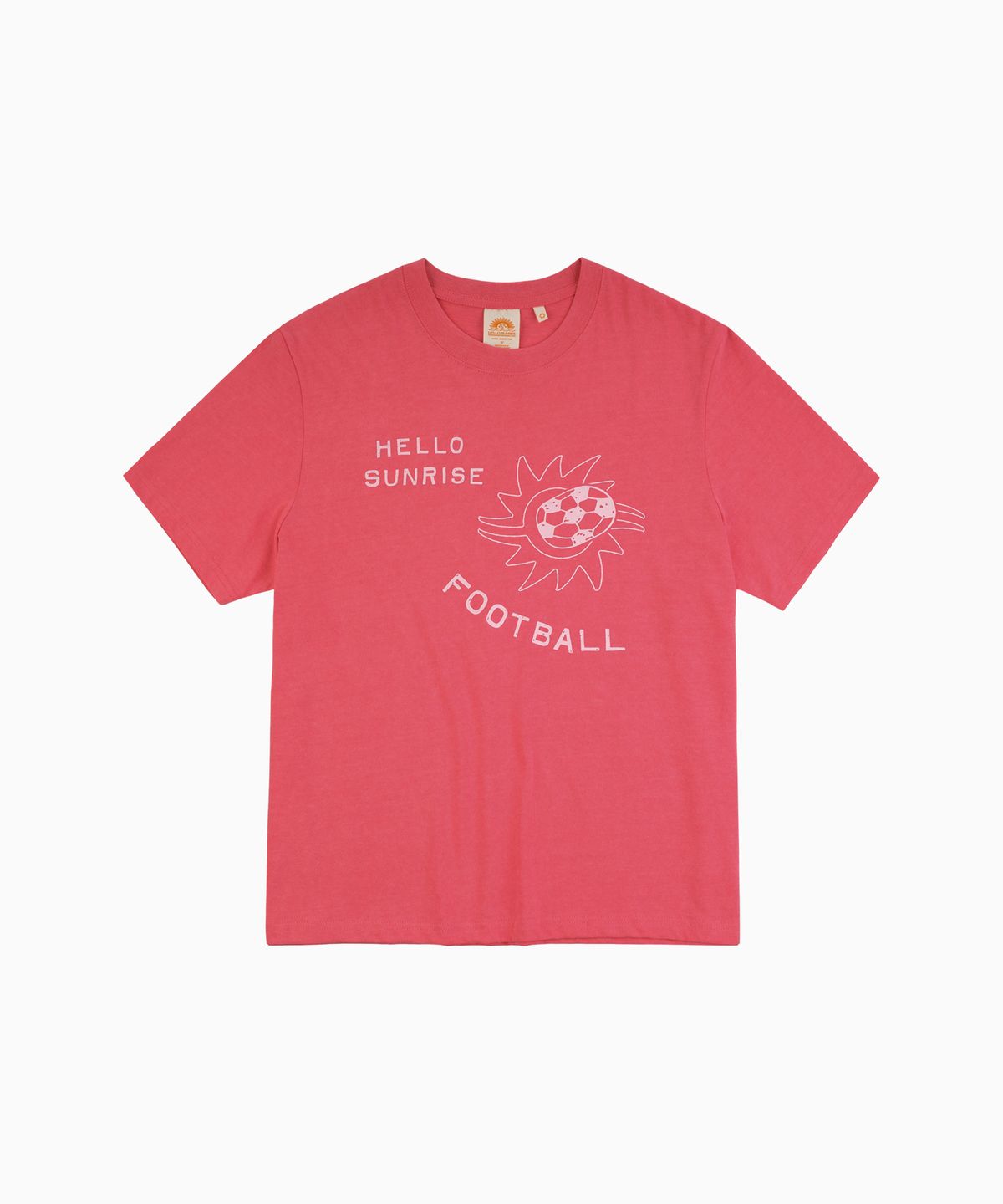 헬로 선라이즈(HELLO SUNRISE) HS Football Club Tee_VTG Red