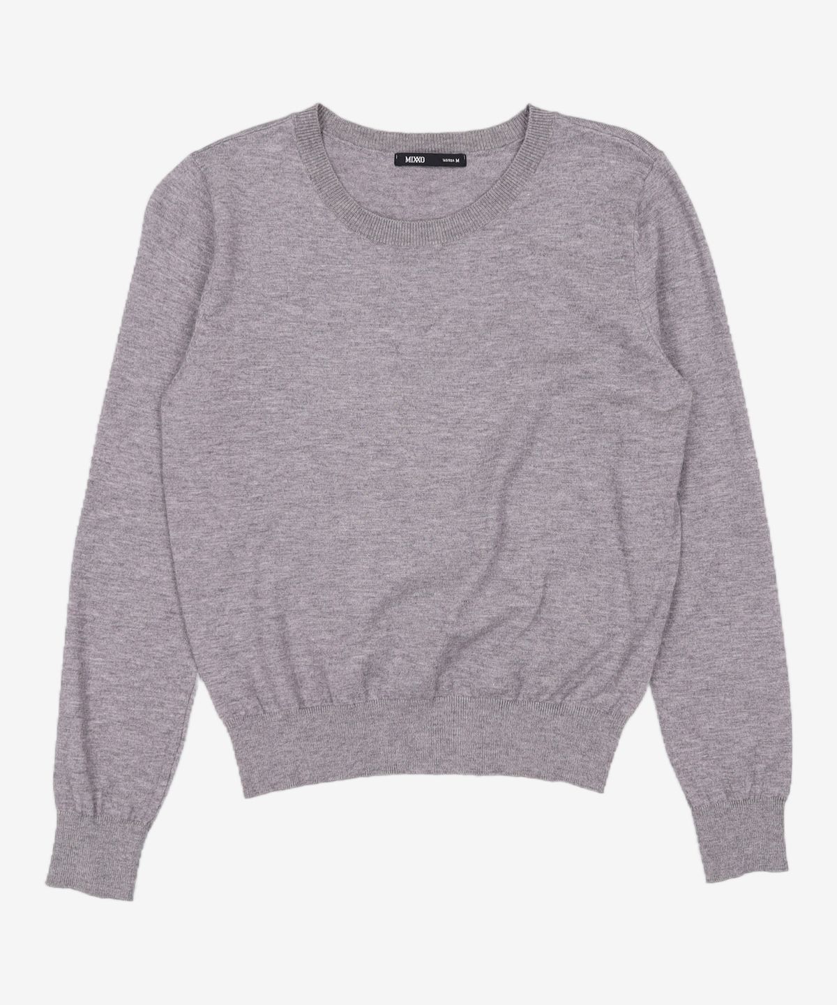 미쏘(MIXXO) 에센셜 라운드넥 베이직 풀오버_MIWKAF910T M