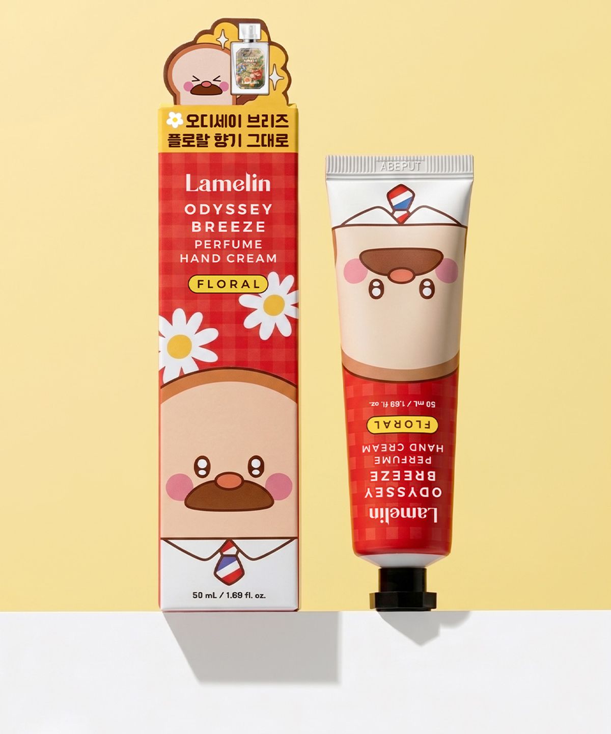 라멜린(LAMELIN) 오디세이 브리즈 퍼퓸 핸드크림 플로랄 50ml (브레드 이발소 에디션)