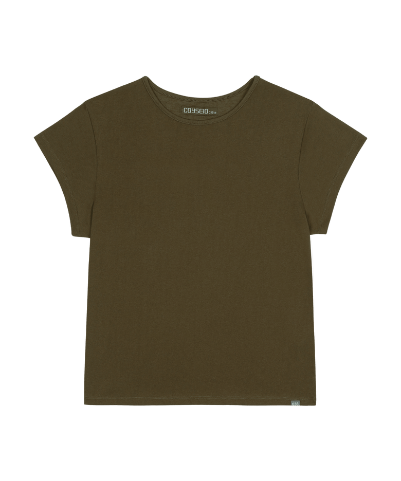 038 SLUB T-SHIRT KHAKI