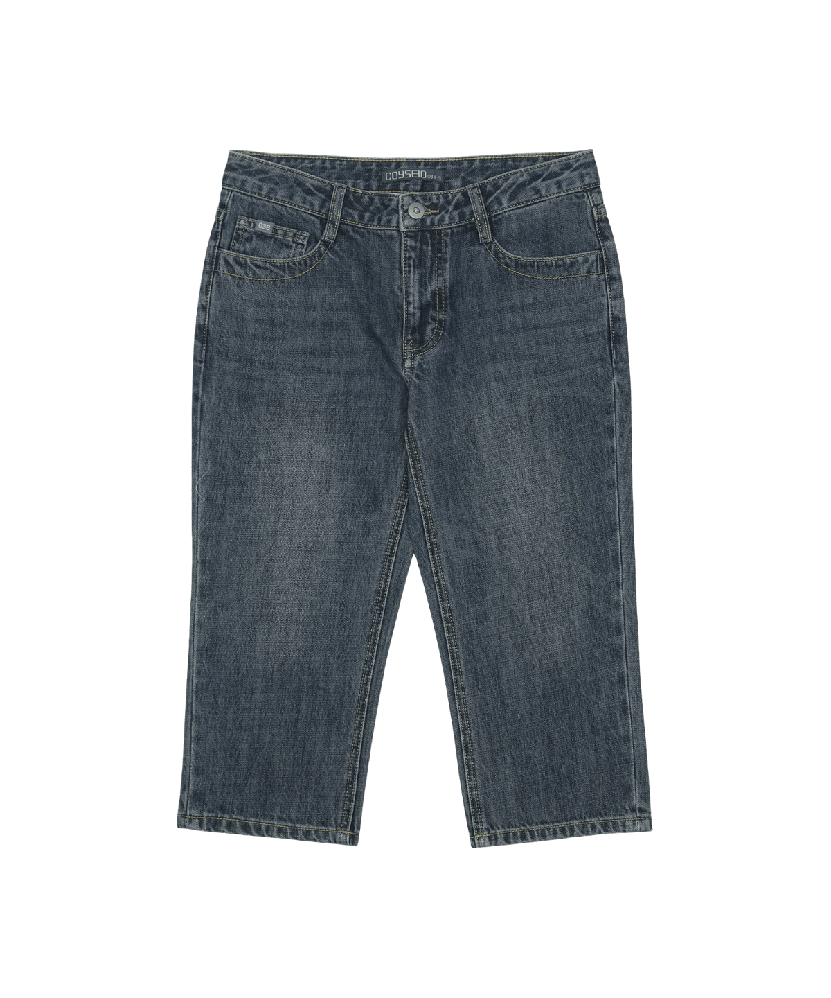 코이세이오 038(COYSEIO 038) 038 LOW CAPRI JEANS BLUE