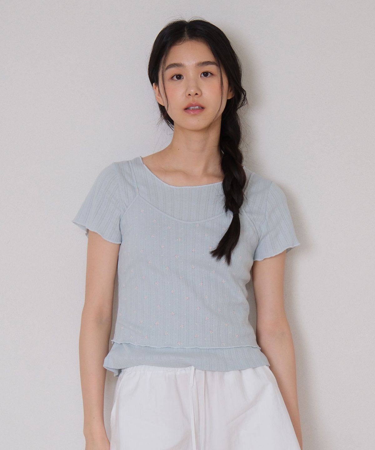 모의(MOUI) Bloom tee set (MINT)
