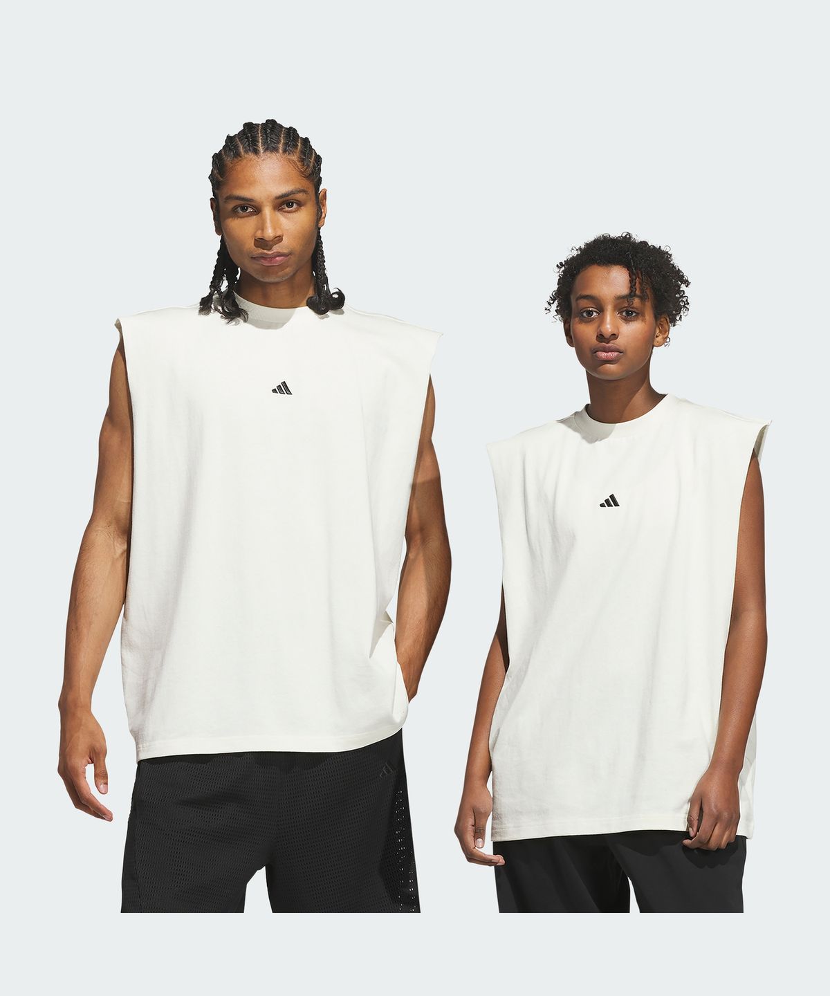 아디다스(ADIDAS) 바스켓볼 컷오프 티 KR2101