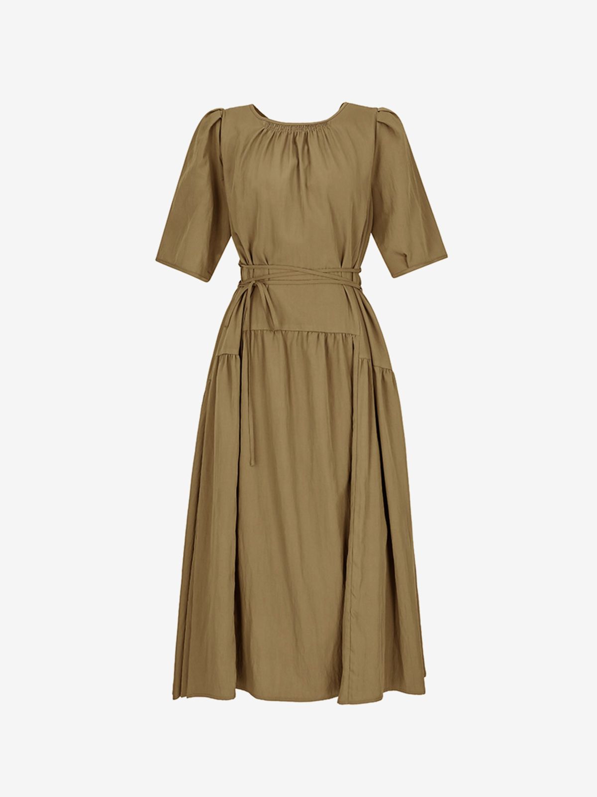 브이엔와이스튜디오(VNYSTUDIO) 스트링 슬리브리스 원피스_YC5OP13