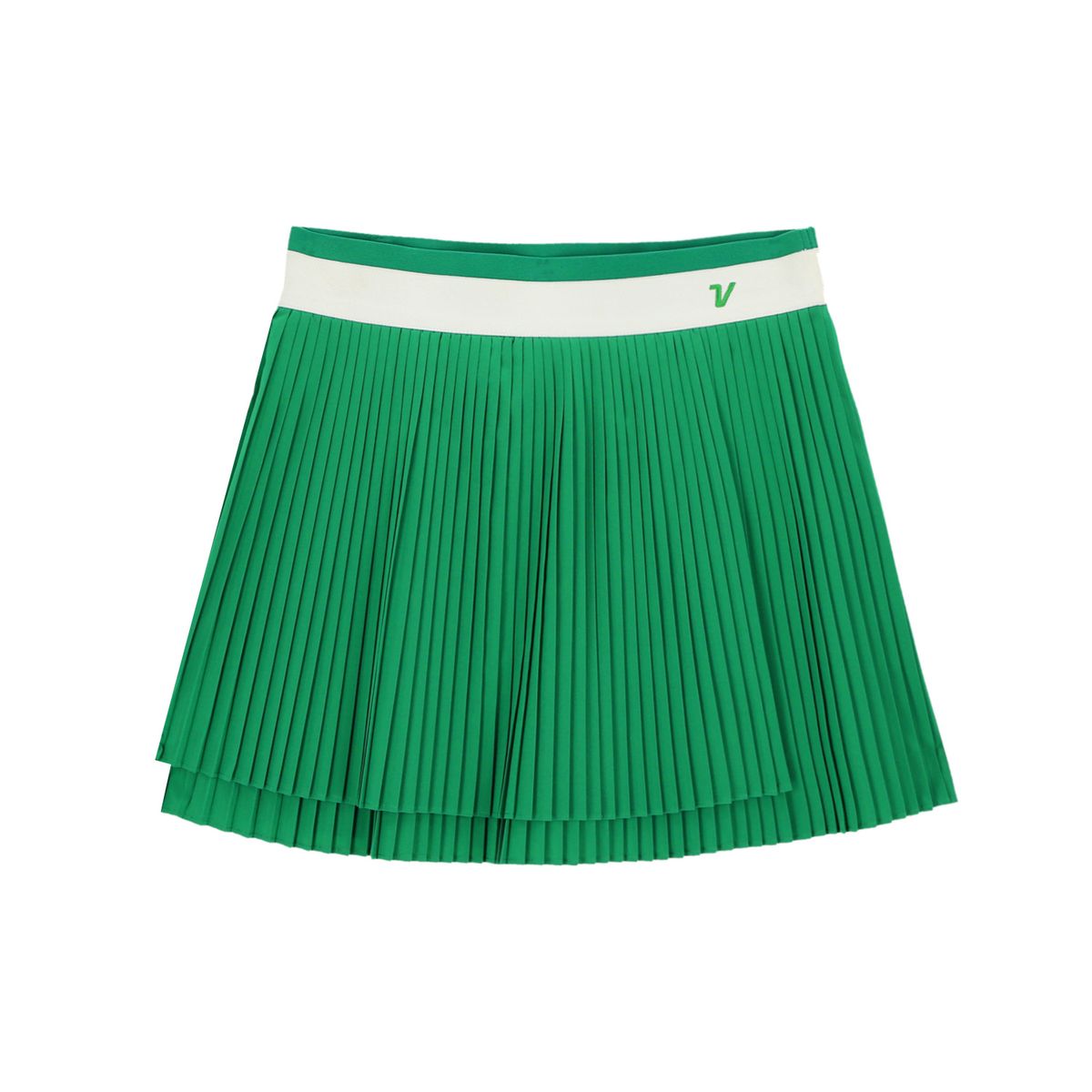볼빅 골프웨어(VOLVIK GOLFWEAR) 여성 골프 잔주름 경량 밴딩 큐롯 VLCUP501_GE