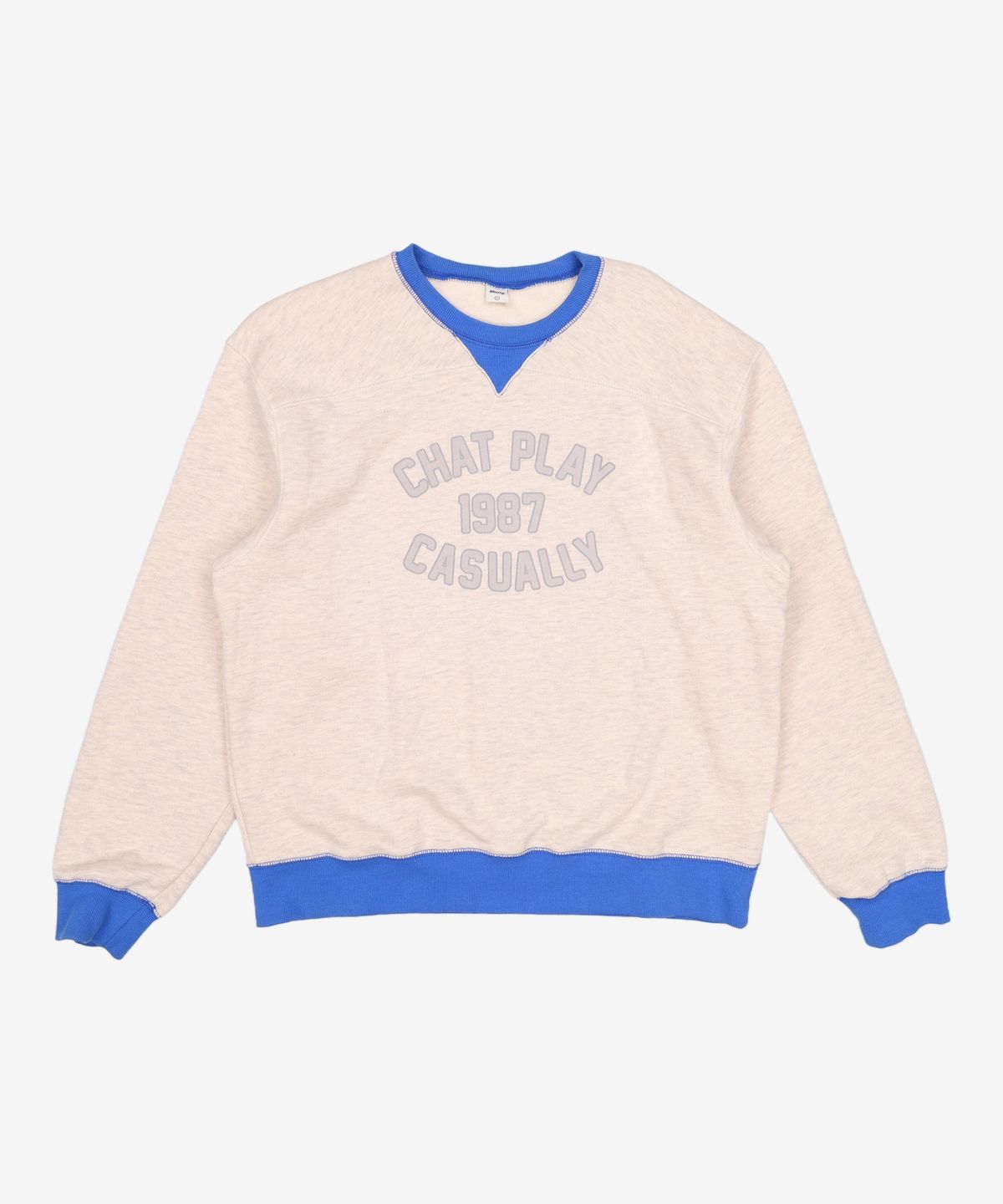 엠엠엘지(MMLG) [Mmlg] SPORTS CPC SWEAT (OATMEAL) L