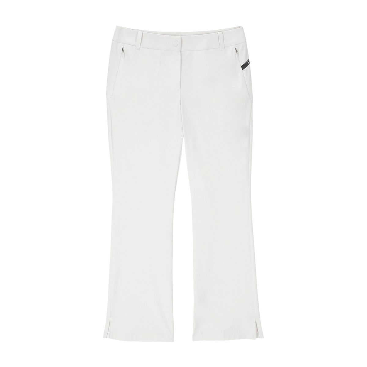 볼빅 골프웨어(VOLVIK GOLFWEAR) 여성 골프 에센셜 사이드포인트부츠컷 팬츠 VLPTP391_OW