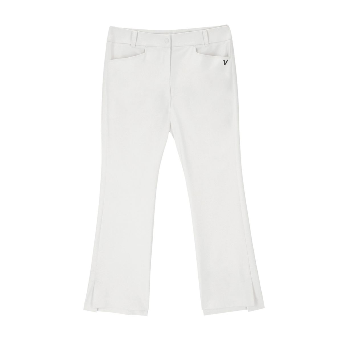 볼빅 골프웨어(VOLVIK GOLFWEAR) 여성 골프 밑단포인트부츠컷(PCM)팬츠 VLPTP401_OW