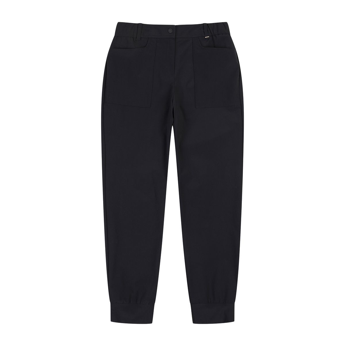 볼빅 골프웨어(VOLVIK GOLFWEAR) 여성 골프 에센셜 트리코트아이스조거팬츠 VLPTP392_BK