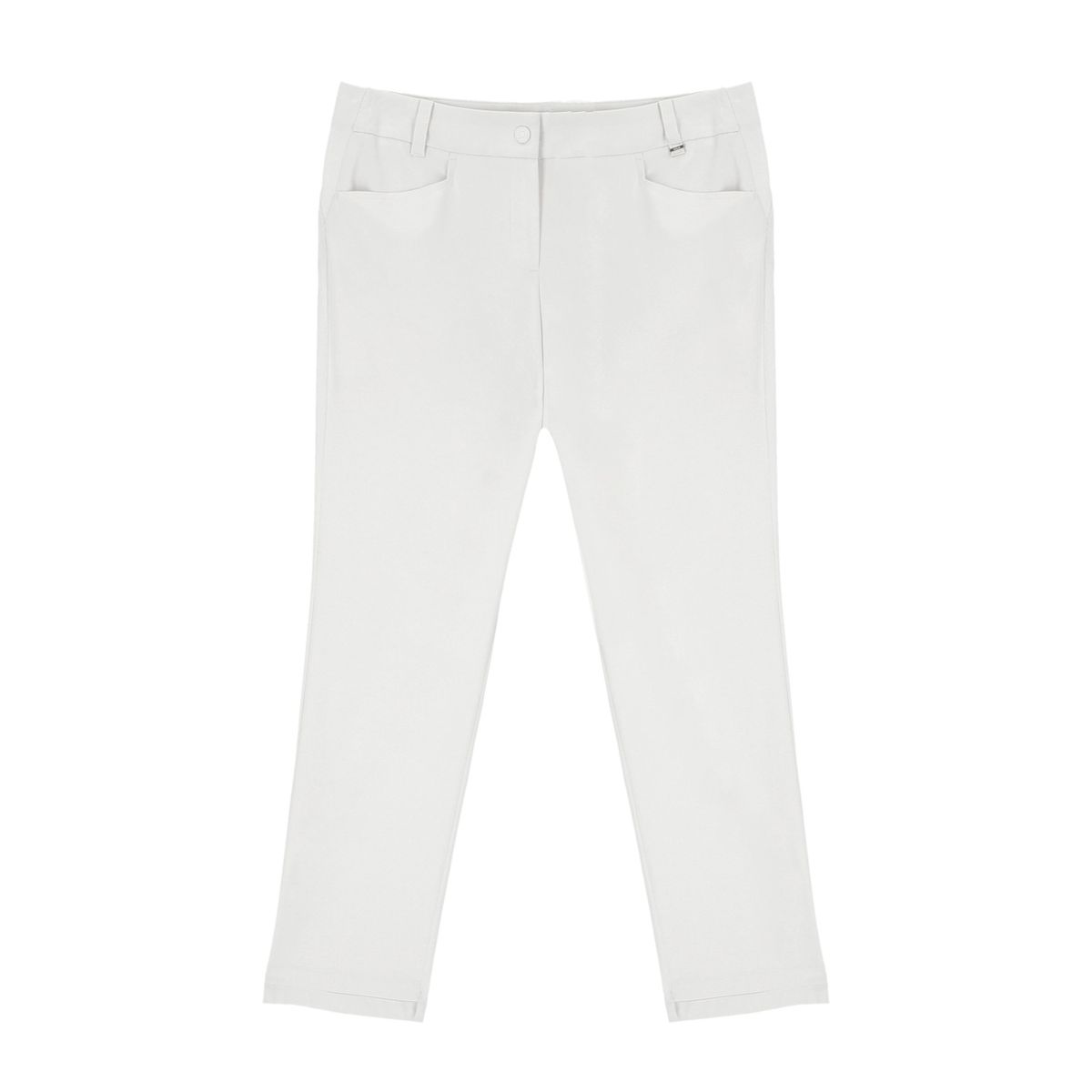 볼빅 골프웨어(VOLVIK GOLFWEAR) 여성 골프 사이바밴딩포인트 슬림핏팬츠 VLPTP302_OW