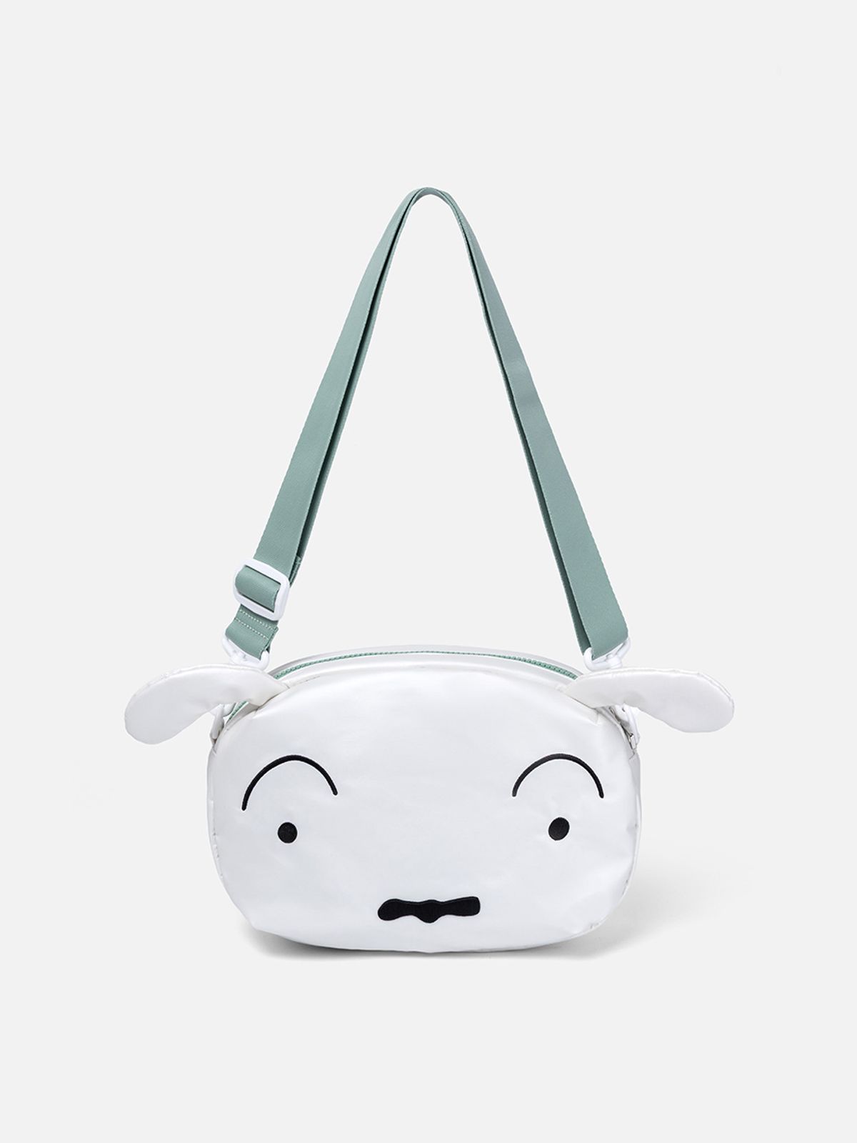 배럴(BARREL) 짱구 흰둥이 크로스 백 6L 화이트 (B6SUABG065WHT)